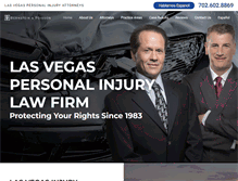 Tablet Screenshot of bernsteinslaw.com